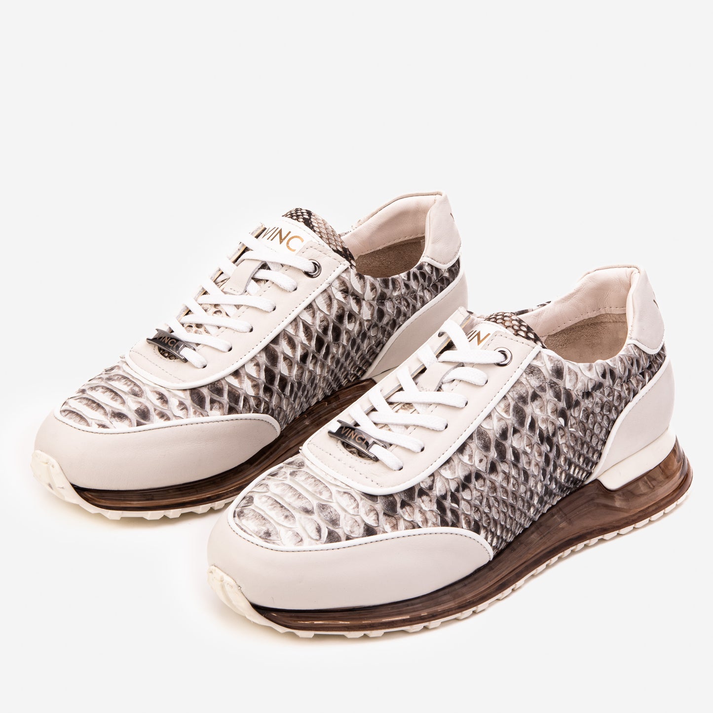 The Aetheris Genuine Python & Calf Leather Men Sneaker