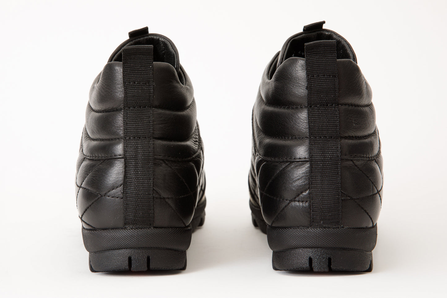 The Riga Black Leather Casual Lace-Up Men Boots Final Sale!