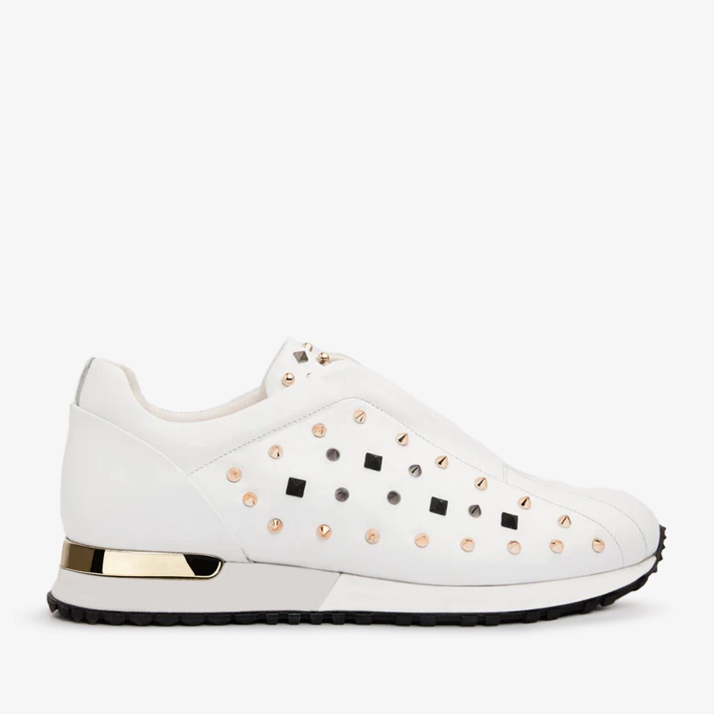 The Infanta White Spike Leather Men Sneaker Limited Edition