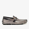 Mocasines Bit Drive de Bolonia en blanco y negro para hombre