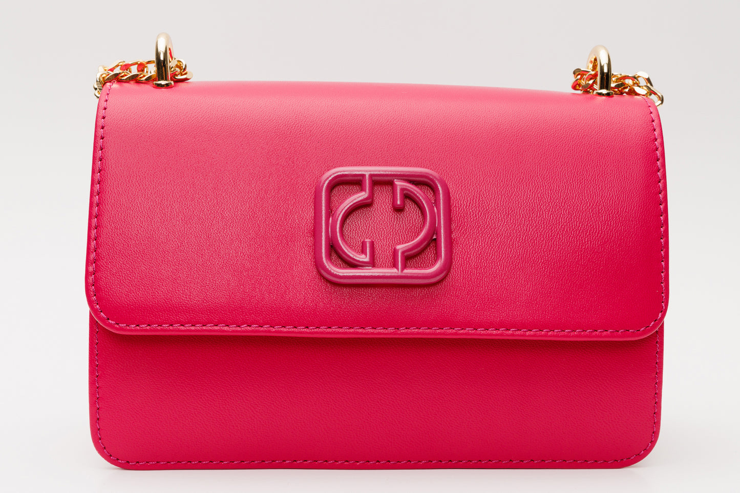 The Maneadero Fuchsia Leather Handbag