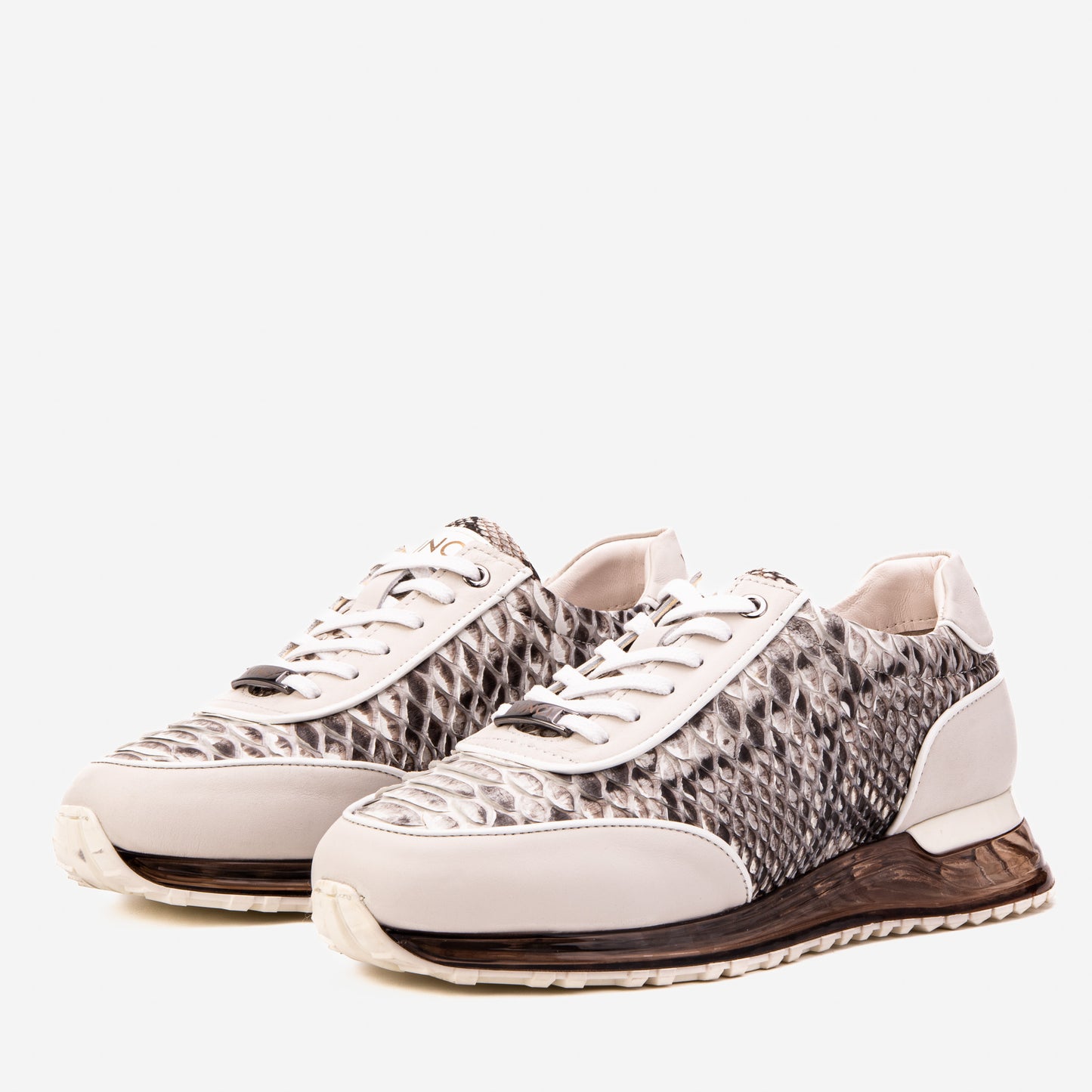 The Aetheris Genuine Python & Calf Leather Men Sneaker