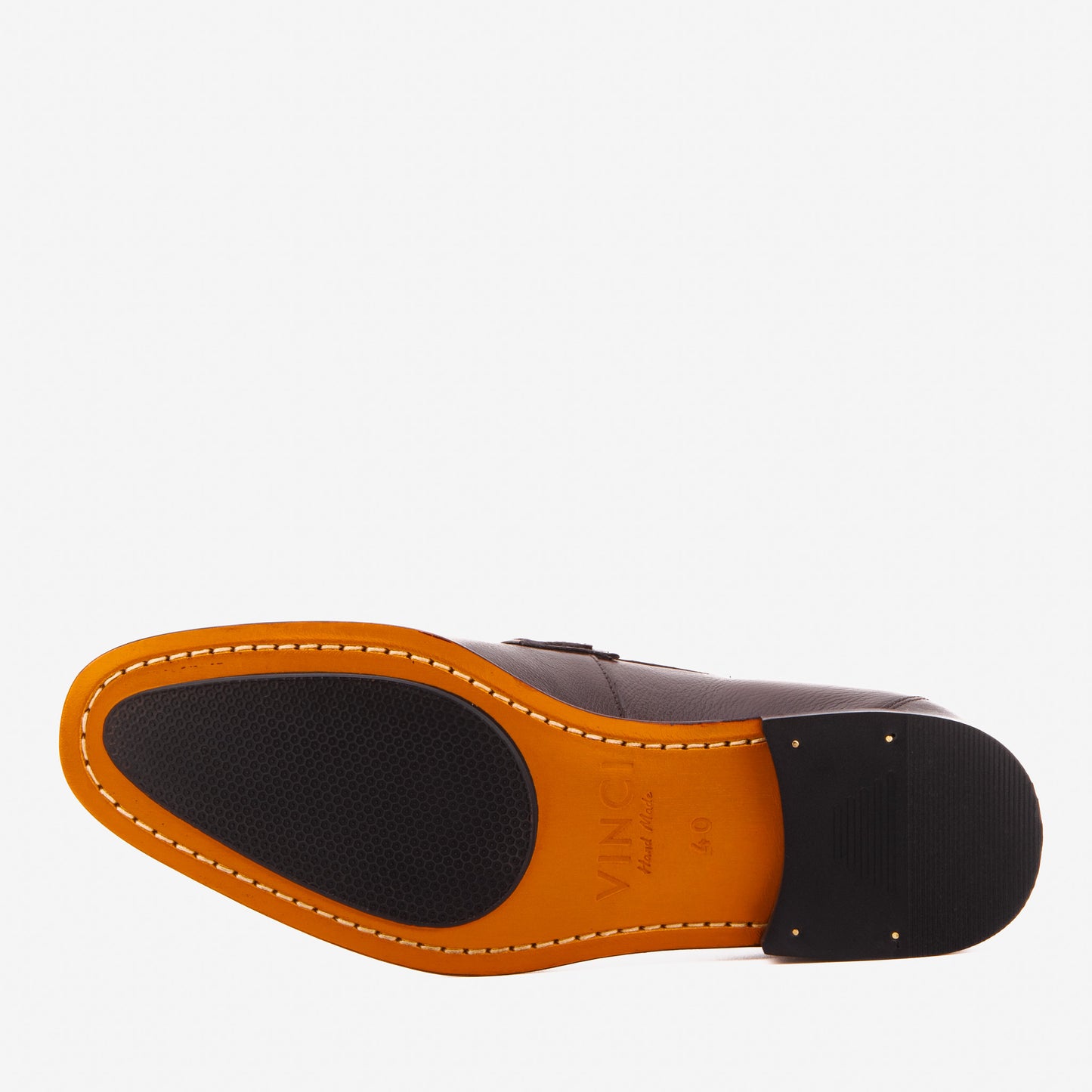 The Ashford Brown Zapato Mocasín Para Hombre De Cuero De Búfalo Bebé