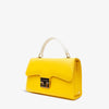 The Duffryn Yellow Leather Handbag