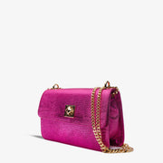 El bolso de mano de piel Maple Fuchsia