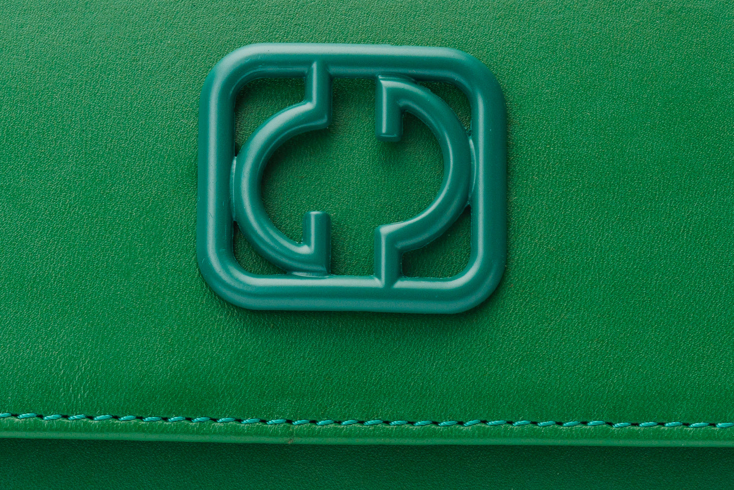 The Maneadero Green Leather Handbag