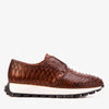 The Obsidian Tan  Python Leather Men Sneaker