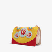 El bolso de piel amarilla Parama