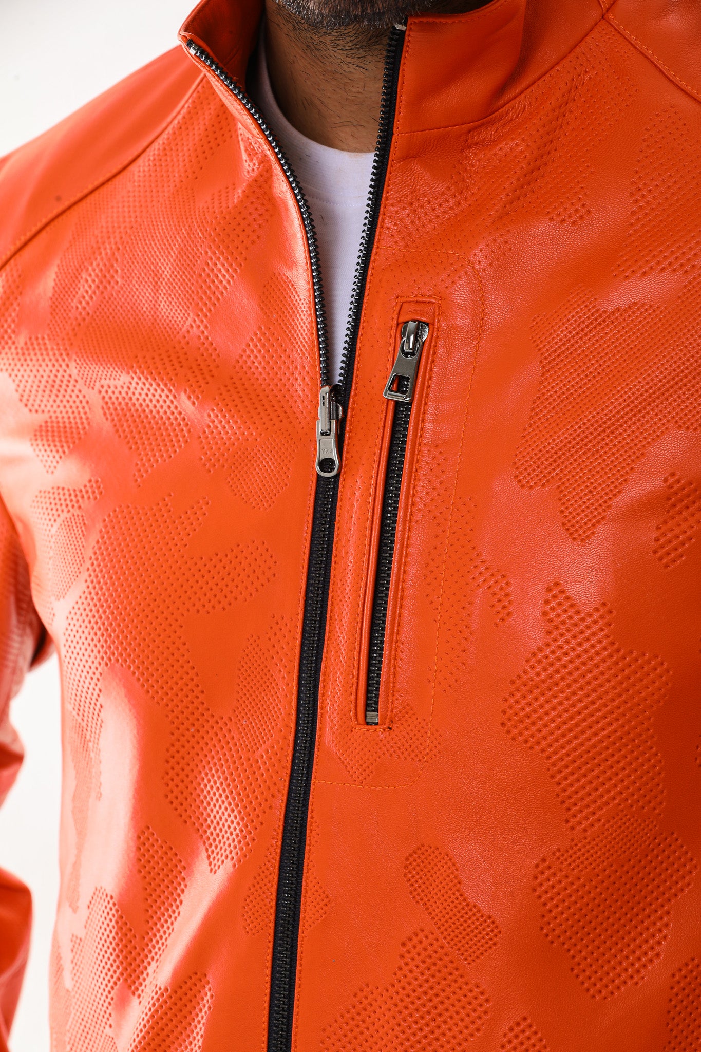 The Como Reversible Leather Bomber Jacket