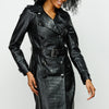 The Folcata Black Leather Women Jacket