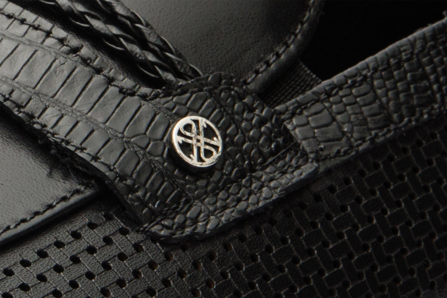 The Acerra Black Leather Loafer Men Shoe Final Sale!