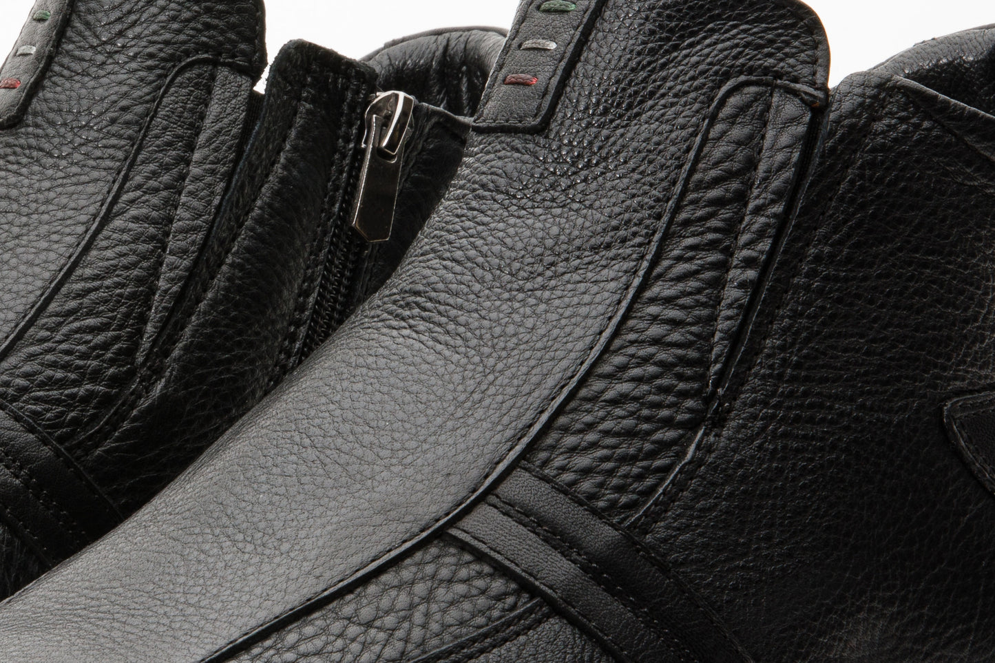 The Montreal Black Leather Casual Zip-Up Ankle Men Boot