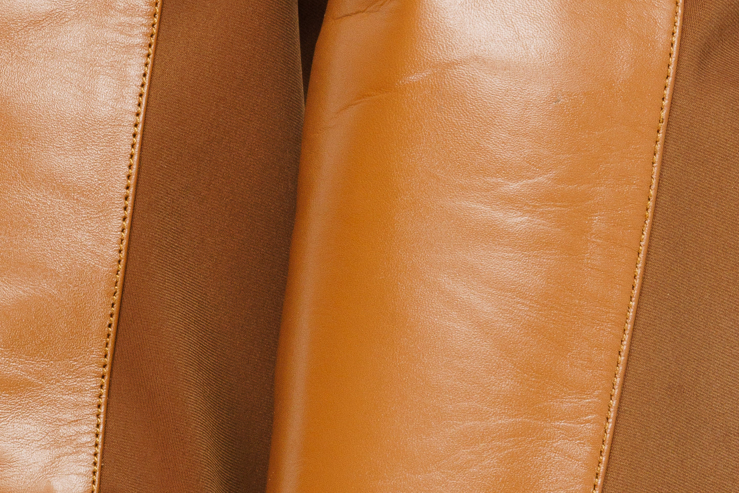 Bota hasta la rodilla de cuero color canela para mujer Fairoks
