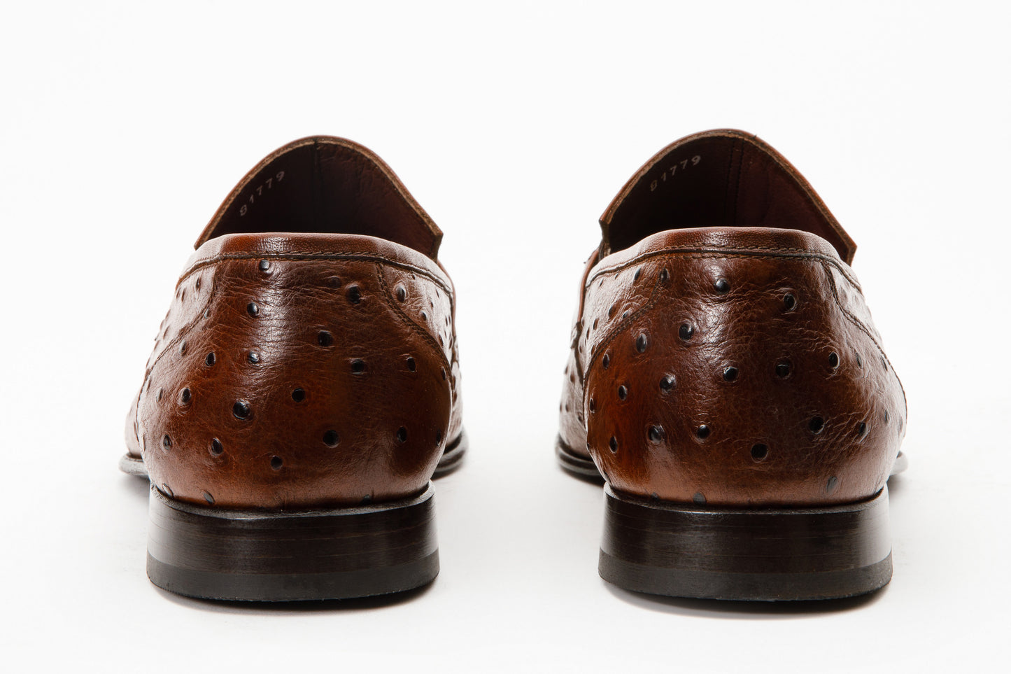 Mocasín de vestir de cuero marrón de Johannesburgo para hombre